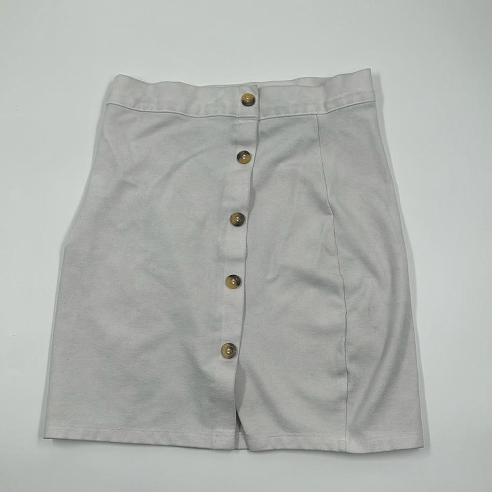 XS H&M White Skirt